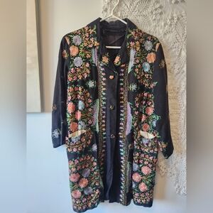 Embroidered blazer